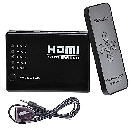SWITCHER HDMI 1X5 CON CONTROL