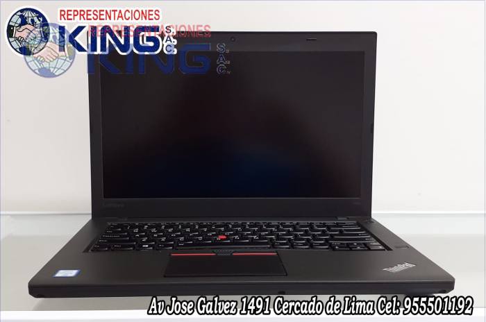 Laptop Lenovo ThinkPad T460 I5 6ta, 8gb, 250gb ssd