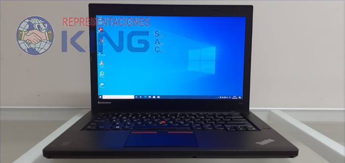 Laptop Lenovo ThinkPad T450 I5 6ta, 4gb, 500gb