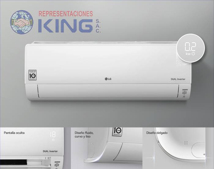 foto de LG AIRE ACONDICIONADO VM242H9 SPLIT PARED INVERTER