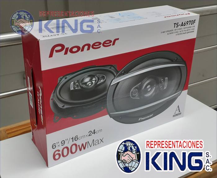 foto de Parlantes Pioneer 600 W Ovalado TS-A6970F